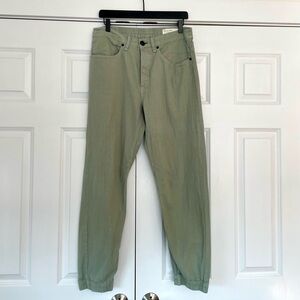 Rag & Bone Sage Green Engineered Cotton Joggers